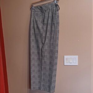 Torrid Black and White Checkered Dress Pants